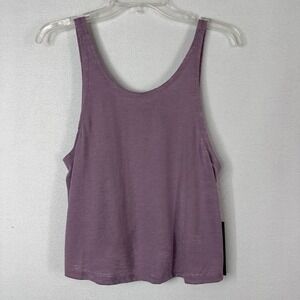 Wildfox Tank Top Elderberry Blotch Burnout S Sleeveless Casual Active Boho‎ NEW
